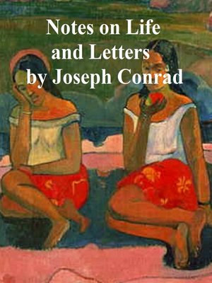 cover image of Notes on Life and Letters